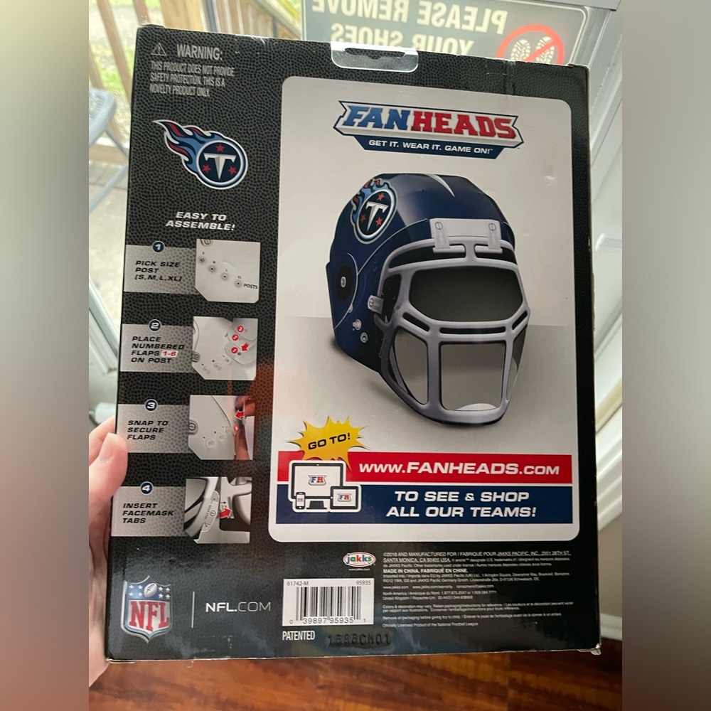 NFL FanHeads Helmet - Tennessee Titans - Picture 2 of 2
